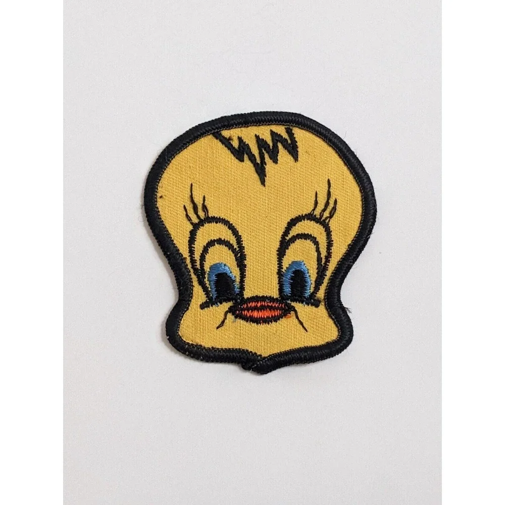 Vintage Tweety‎ Bird Face Head Cartoon Character Collectible Sew On Patch 3